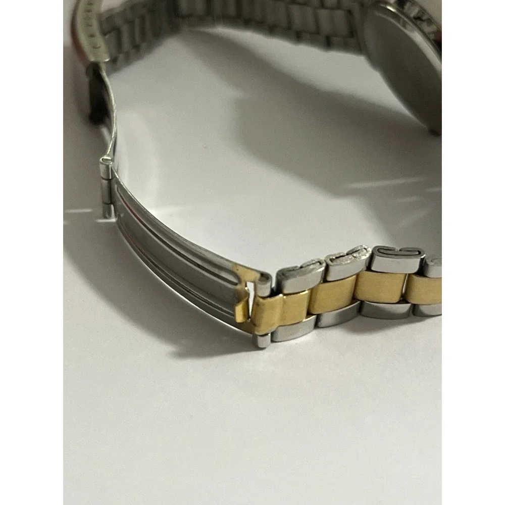 Embassy by Gruen GEM3310 Gold and Silver Tone Women's‎ watch Untested rare